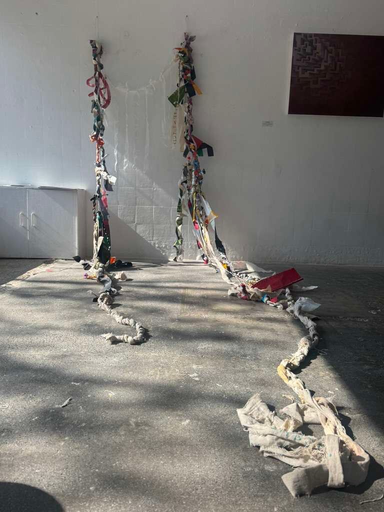 Interwoven, textile installation